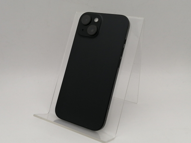 中古】Apple SoftBank 【SIMフリー】 iPhone 15 128GB ブラック MTMH3J 