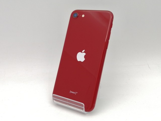 【中古】Apple au 【SIMフリー】 iPhone SE（第3世代） 64GB (PRODUCT)RED MMYE3J/A【なんば】保証期間１ヶ月【ランクB】