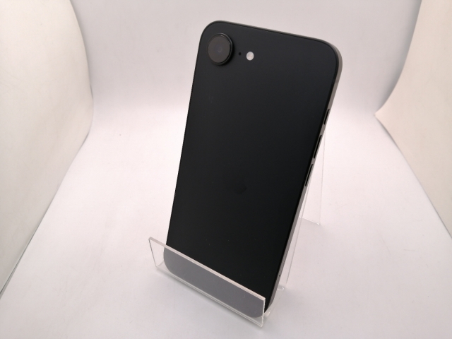 【中古】Apple 国内版 【SIMフリー】 iPhone 16e 128GB ブラック MD1Q4J/A【広島本通】保証期間１ヶ月【ランクA】