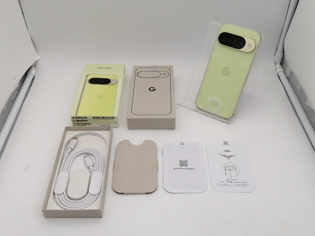 未使用】Google au 【SIMフリー】 Pixel 10 レモングラス 12GB 128GB