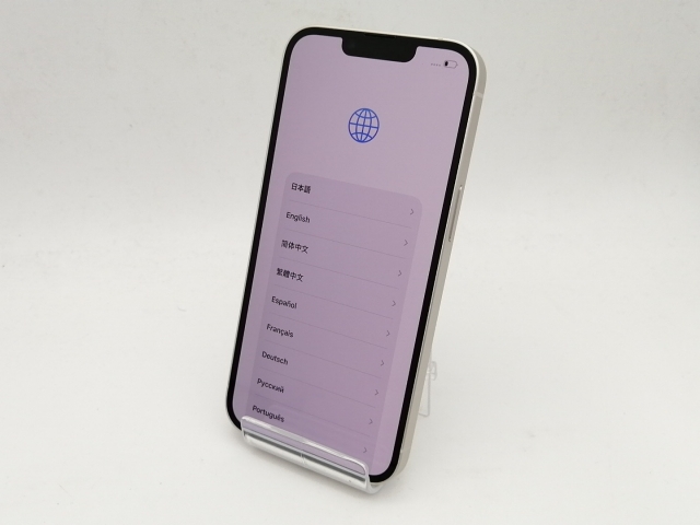 【中古】Apple docomo 【SIMフリー】 iPhone 14 256GB スターライト MPW33J/A【なんば】保証期間１ヶ月【ランクC】_1