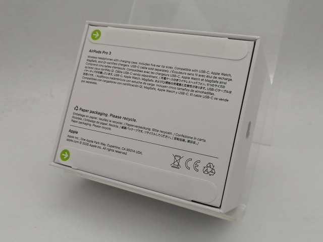 未使用】Apple AirPods Pro 3 MFHP4J/A【なんば】保証期間1ヶ月