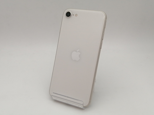 【中古】Apple SoftBank 【SIMフリー】 iPhone SE（第3世代） 64GB スターライト MMYD3J/A【なんば】保証期間１ヶ月【ランクC】