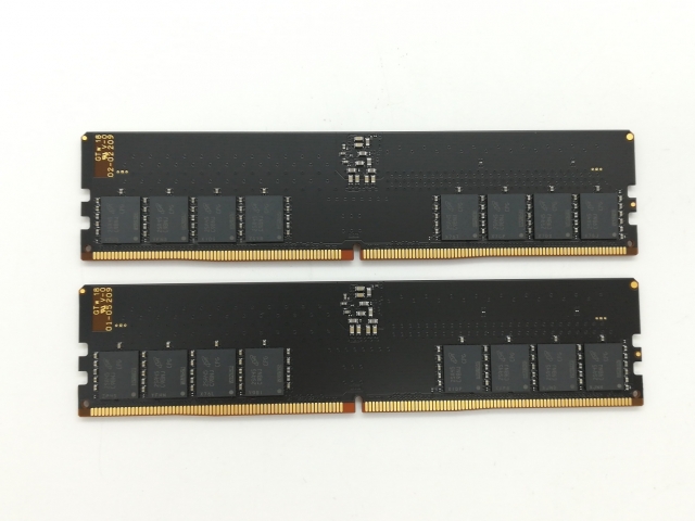 【中古】DDR5 32GB 2枚組（合計64GB） DDR5-4800(PC5-38400)【デスクトップPC用】【仙台駅東口】保証期間１週間_1
