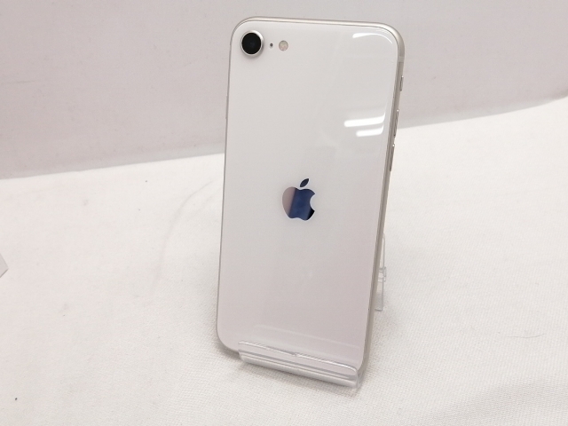 【中古】Apple 国内版 【SIMフリー】 iPhone SE（第3世代） 128GB スターライト MMYG3J/A【仙台駅東口】保証期間１ヶ月【ランクA】
