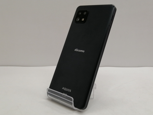 中古】SHARP docomo 【SIMフリー】 AQUOS sense6 ブラック 4GB