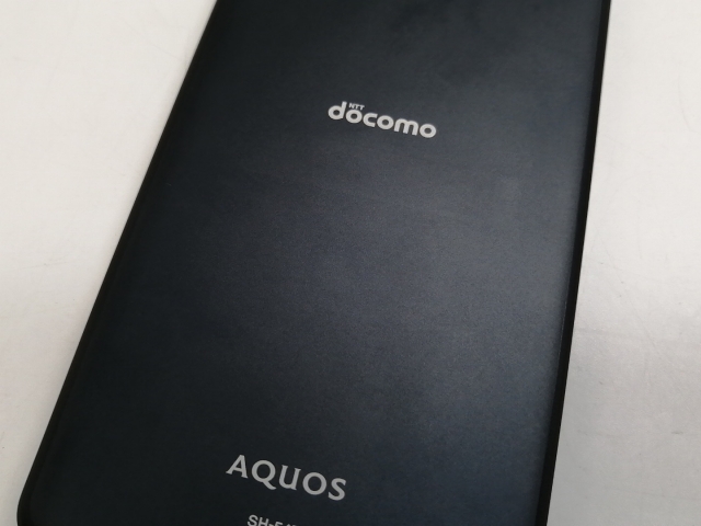 中古】SHARP docomo 【SIMフリー】 AQUOS sense6 ブラック 4GB