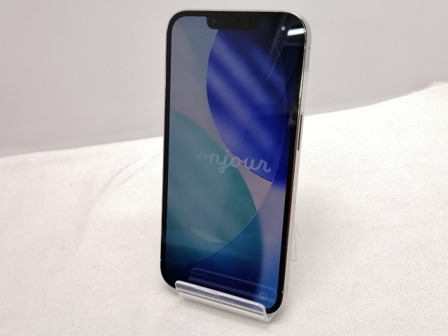 【中古】【赤ロム保証あり】Apple au 【SIMフリー】 iPhone 13 Pro 128GB シルバー MLUF3J/A【仙台駅東口】保証期間１ヶ月【ランクA】_1