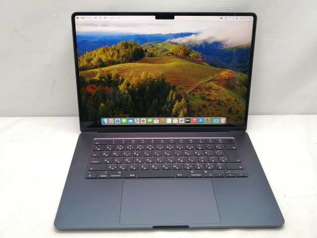 【中古】Apple MacBook Air 15インチ M3(CPU:8C/GPU:10C) 8GB/256GB ミッドナイト MRYU3J/A (15インチ M3 2024)【仙台駅東口】保証期