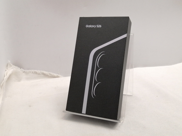 【未使用】SAMSUNG 国内版 【SIMフリー】 Galaxy S26 ブラック 12GB 256GB【仙台駅東口】保証期間３ヶ月