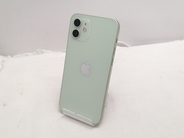 中古】Apple au 【SIMロック解除済み】 iPhone 12 128GB グリーン 