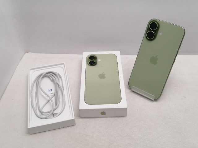【中古】Apple 国内版 【SIMフリー】 iPhone 17 256GB セージ MG6C4J/A【仙台駅東口】保証期間１ヶ月【ランクA】_2