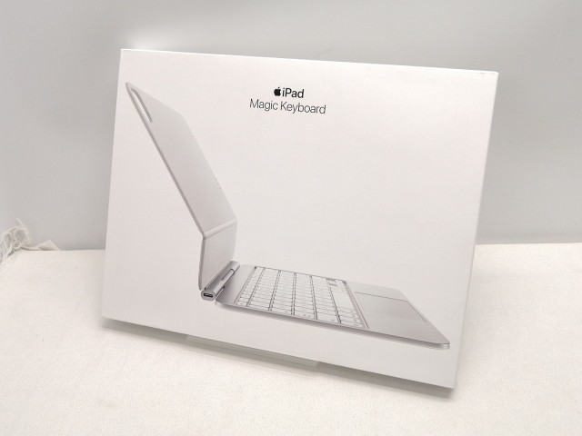 【未使用】Apple Magic Keyboard 日本語（JIS） ホワイト iPad Pro 11インチ(第5世代)用 MWR03J/A【仙台駅東口】保証期間１週間の通販は