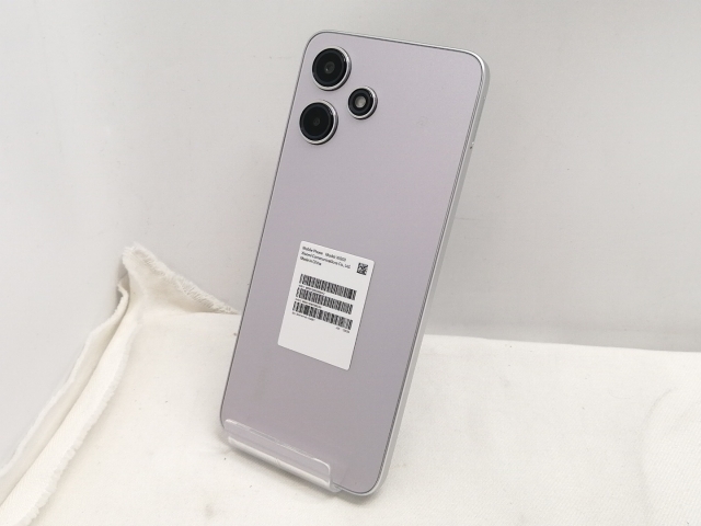 【中古】Xiaomi au 【SIMフリー】 Redmi 12 5G 4GB 128GB ポーラーシルバー XIG03【仙台駅東口】保証期間１ヶ月【ランクA】