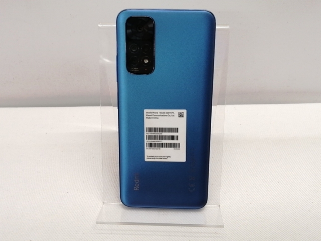 Xiaomi Redmi Note 11 本体 スターブルー 中古（中古】Redmi