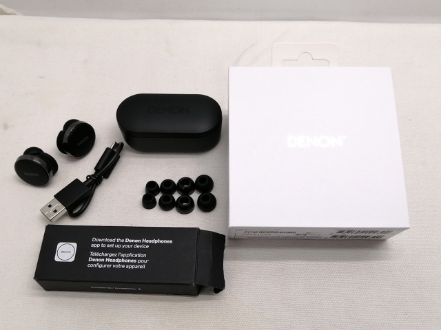中古】DENON PerL Pro AH-C15PL [ブラック]【仙台駅東口】保証期間1
