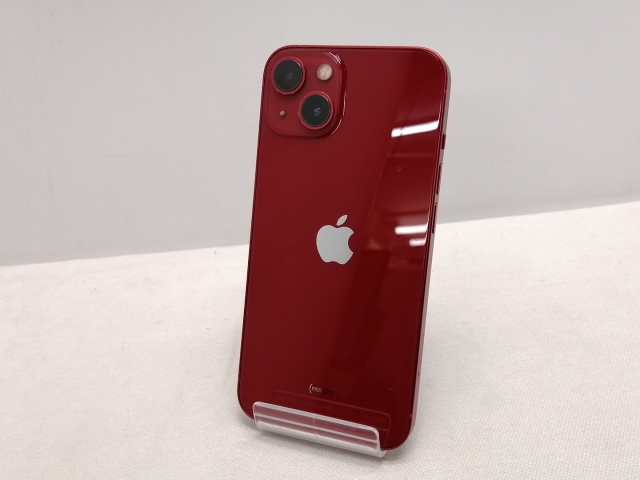 【中古】Apple SoftBank 【SIMフリー】 iPhone 13 128GB (PRODUCT)RED MLNF3J/A【仙台駅東口】保証期間１ヶ月【ランクC】