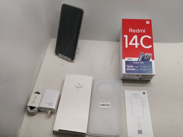 【未使用】Xiaomi 国内版 【SIMフリー】 Redmi 14C ミッドナイトブラック 8GB 256GB【仙台駅東口】保証期間３ヶ月_2