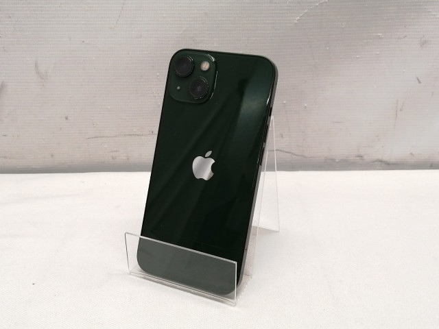 【中古】Apple docomo 【SIMフリー】 iPhone 13 256GB グリーン MNGH3J/A【仙台駅東口】保証期間１ヶ月【ランクA】