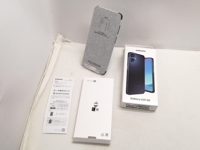 Samsung 新品未開封☆Galaxy A25 5G ブラック☆楽天モバイルで購入