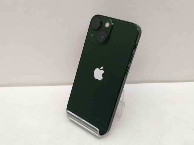 【中古】Apple 楽天モバイル 【SIMフリー】 iPhone 13 mini 128GB グリーン MNFC3J/A【仙台イービーンズ】保証期間１ヶ月【ランクB】