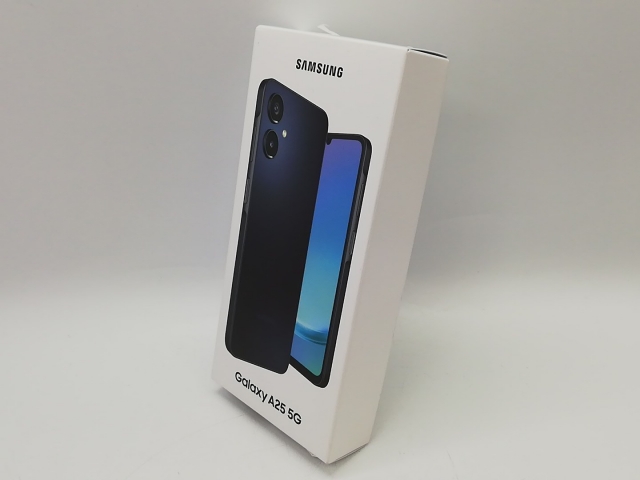 【未使用】SAMSUNG docomo 【SIMフリー】 Galaxy A25 5G ブラック 4GB 64GB SC-53F【仙台駅東口】保証期間３ヶ月