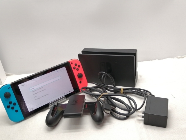 【中古】Nintendo Switch 本体 Joy-Con(L) ネオンブルー/(R) ネオンレッド HAD-S-KABAA 【2019年8月】【仙台駅東口】保証期間１ヶ月【ランクB】_7