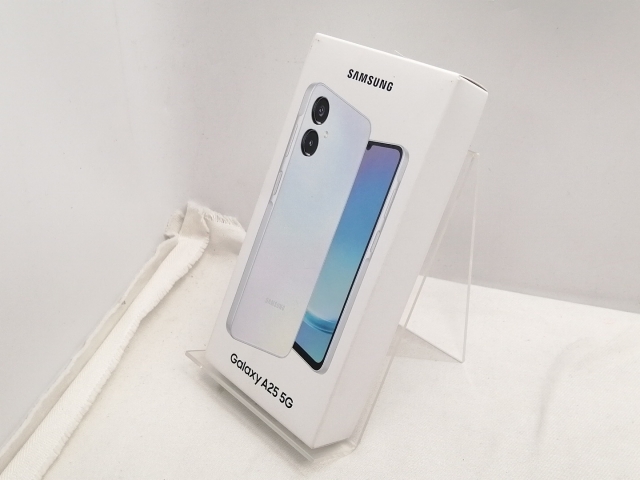 未使用】SAMSUNG docomo 【SIMフリー】 Galaxy A25 5G ライトブルー 