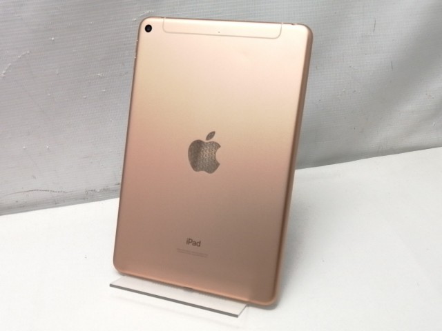 【中古】Apple au 【SIMロック解除済み】 iPad mini（第5世代/2019） Cellular 256GB ゴールド MUXE2J/A【仙台駅東口】保証期間１ヶ月【