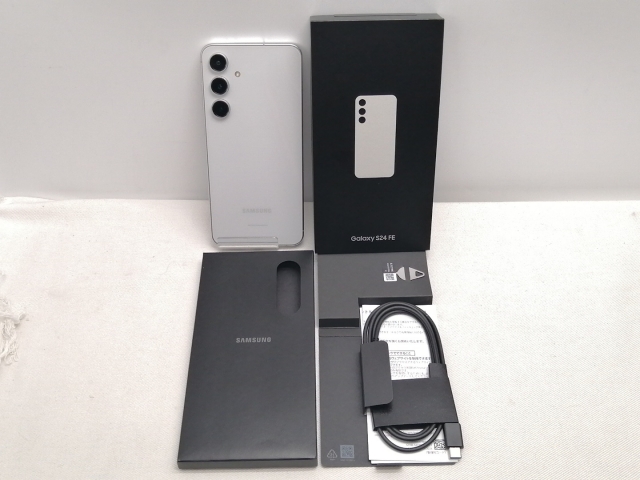 Galaxy S24 FE 国内版SIMフリーグレー 本体
