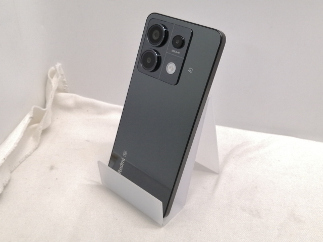 【中古】Xiaomi au 【SIMフリー】 Redmi Note 13 Pro 5G ミッドナイトブラック 8GB 256GB XIG05【町田】保証期間１ヶ月【ランクA】