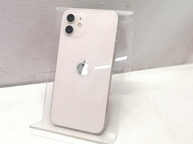 【中古】Apple SoftBank 【SIMロック解除済み】 iPhone 12 64GB ホワイト MGHP3J/A【仙台駅東口】保証期間１ヶ月【ランクB】