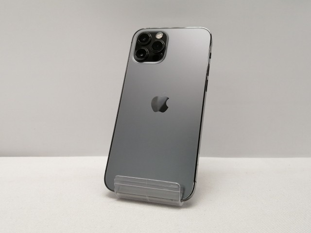 【中古】Apple iPhone 12 Pro 256GB グラファイト （国内版SIMロックフリー） MGM93J/A【仙台駅東口】保証期間１ヶ月【ランクA】