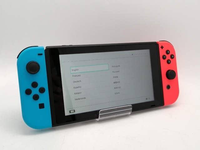 switchネオンブルー 新品未使用 保証書付き Switch 未使用 本体 ネオン