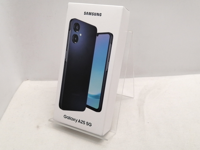 【未使用】SAMSUNG docomo 【SIMフリー】 Galaxy A25 5G ブラック 4GB 64GB SC-53F【仙台駅東口】保証期間３ヶ月
