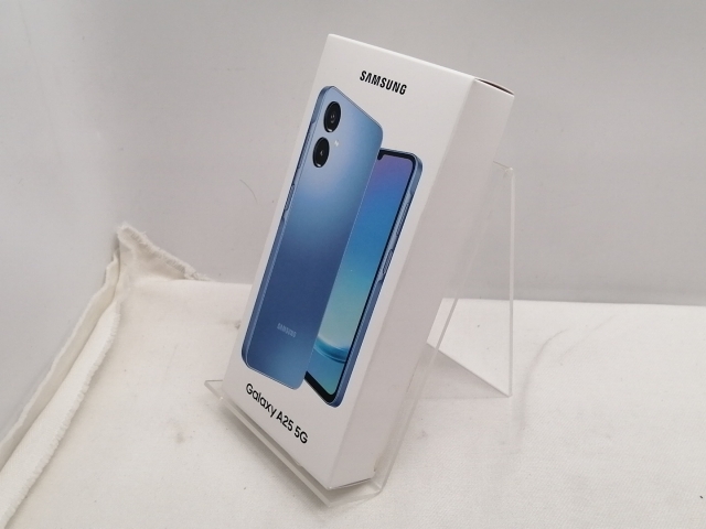 【未使用】SAMSUNG docomo 【SIMフリー】 Galaxy A25 5G ブルー 4GB 64GB SC-53F【池袋東口】保証期間３ヶ月
