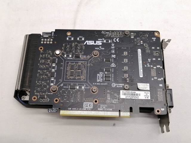 【中古】ASUS DUAL-RTX2070-O8G-MINI RTX2070/8GB(GDDR6)/PCI-E【仙台駅東口】保証期間１週間_1