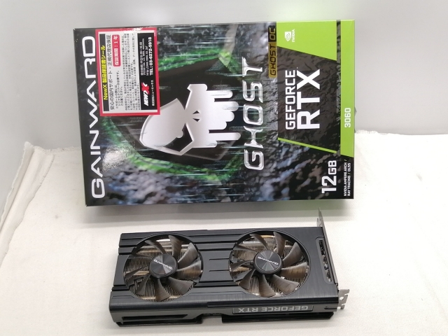 【中古】Gainward RTX3060 GHOST OC（NE63060T19K9-190AU-G）RTX3060/12GB(GDDR6)【仙台駅東口】保証期間１週間_3