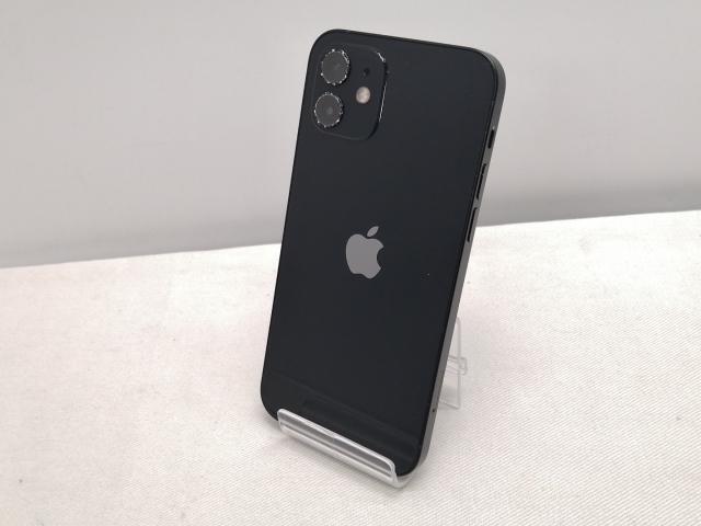 iPhone 12 128GB ブラック SIMロック解除済み　1点難あり 中古】Apple au 【SIMロック解除済み】 iPhone 12 128GB ブラック
