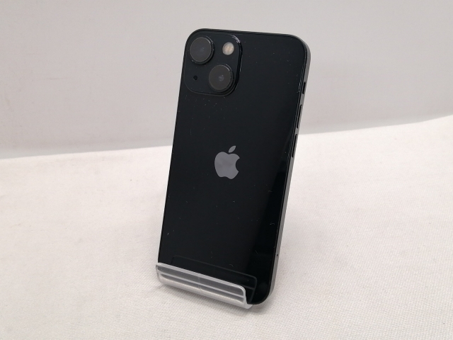 【中古】Apple SoftBank 【SIMフリー】 iPhone 13 mini 128GB ミッドナイト MLJC3J/A【仙台駅東口】保証期間１ヶ月【ランクA】