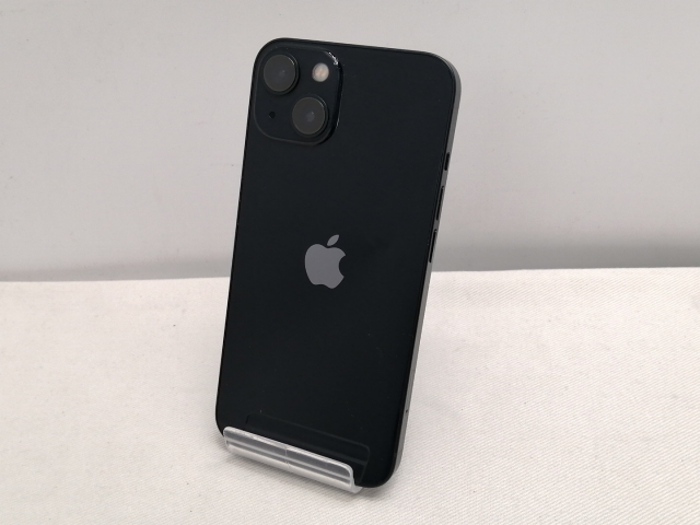 【中古】Apple SoftBank 【SIMフリー】 iPhone 13 128GB ミッドナイト MLNC3J/A【仙台駅東口】保証期間１ヶ月【ランクB】