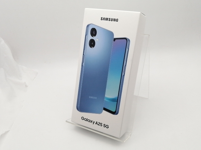 未使用】SAMSUNG docomo 【SIMフリー】 Galaxy A25 5G ブルー 4GB 64GB