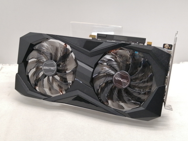 【中古】ASRock Radeon RX 6600 Challenger D 8GB （RX6600 CLD 8G）RX6600/8GB(GDDR6)【仙台駅東口】保証期間１週間