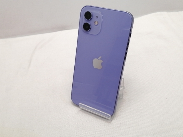 Phone12 パープル SIMロック解除済み - BランクiPhone 12 mini 64GB