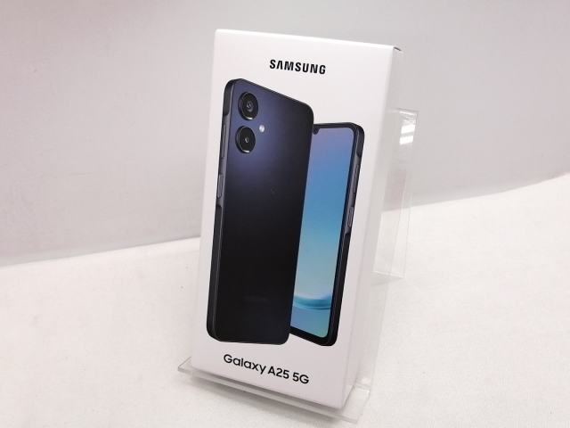 【未使用】SAMSUNG docomo 【SIMフリー】 Galaxy A25 5G ブラック 4GB 64GB SC-53F【仙台駅東口】保証期間３ヶ月