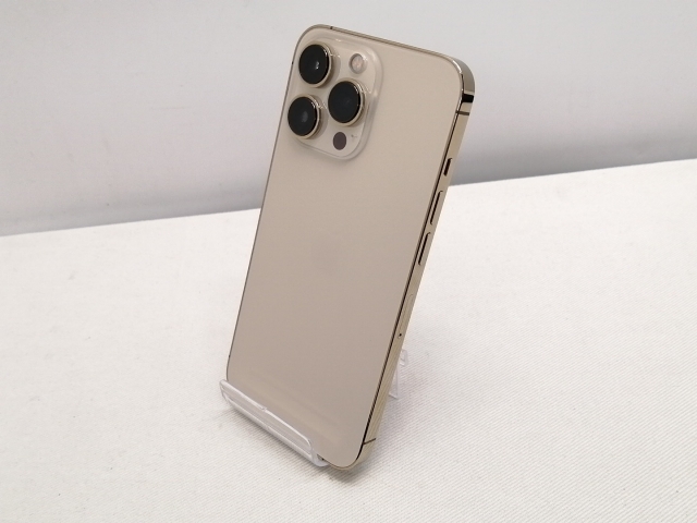 【中古】Apple 国内版 【SIMフリー】 iPhone 13 Pro 128GB ゴールド MLUH3J/A【仙台駅東口】保証期間１ヶ月【ランクB】