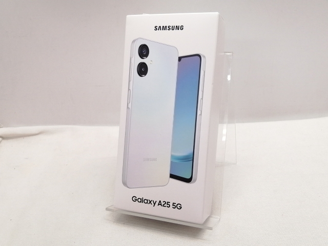 【未使用】SAMSUNG 楽天モバイル 【SIMフリー】 Galaxy A25 5G ライトブルー 4GB 64GB【仙台駅東口】保証期間３ヶ月