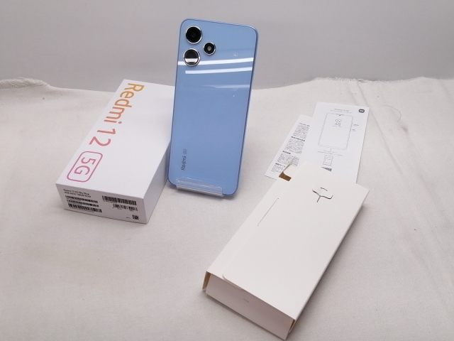 【中古】Xiaomi 国内版 【SIMフリー】 Redmi 12 5G 4GB 128GB スカイブルー 23076RA4BR【仙台駅東口】保証期間１ヶ月【ランクA】_7