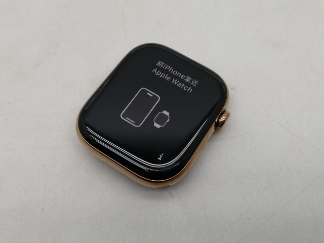 【中古】Apple Apple Watch Series10 46mm Cellular ゴールドチタニウムケース (バンド無し) 海外版【仙台イービーンズ】保証期間１ヶ月【ランクA】
