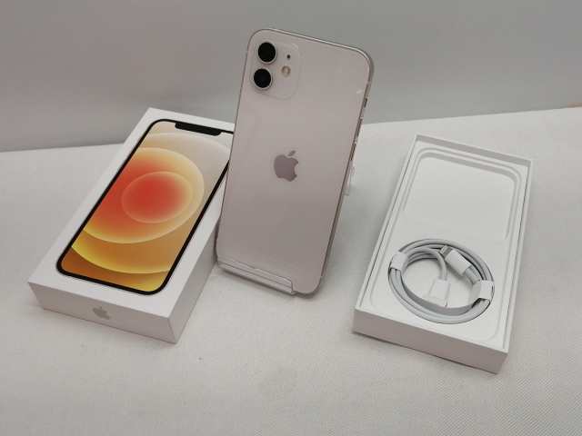 中古】Apple au 【SIMロック解除済み】 iPhone 12 64GB ホワイト